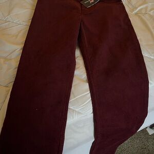 Vineyard Vines Crimson Corduroy Pants